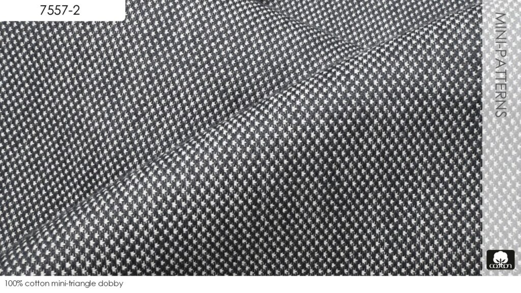 100% cotton mini-triangle dobby 
