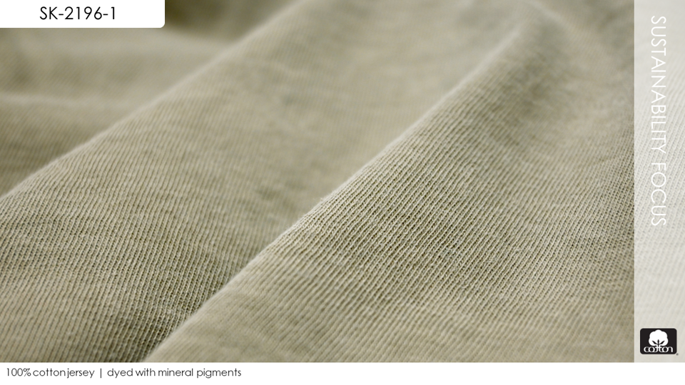 100% cotton jersey | dyed with mineral pigments